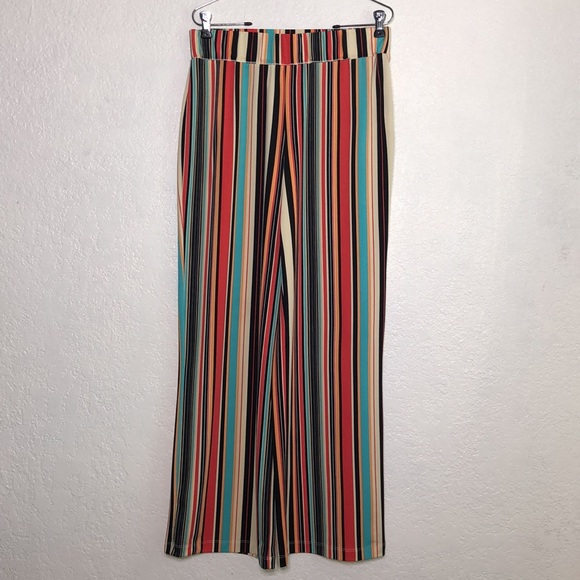 Multicolor woman's slacks - Picture 2 of 2